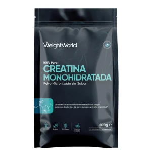Creatina Monohidrato en Polvo 1 kg - Fórmula Micronizada Sin Sabor 100 % Pura y Vegana - Sin Estearato de Magnesio