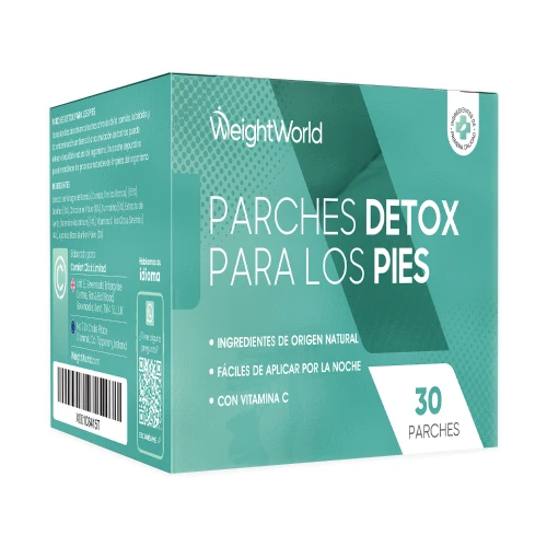 Parches Desintoxicantes para Pies 30 Unidades - Con Tecnología Transdérmica - Elimina Toxinas, Alivia el Dolor Muscular y Mejora el Sueño