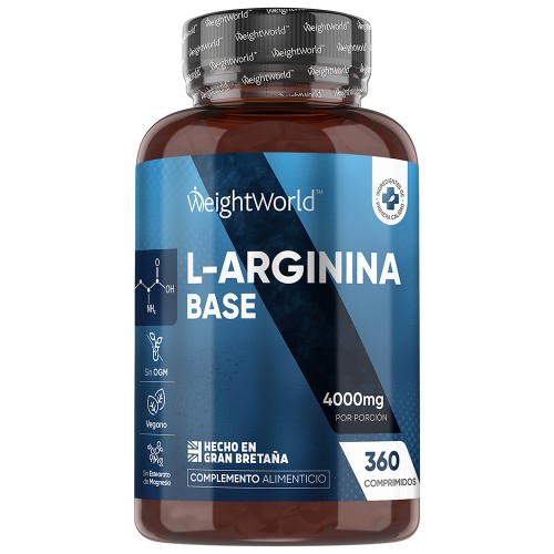 Suplemento L-Arginina 3000 mg 360 Comprimidos - Aminoácido Esencial para Deportistas